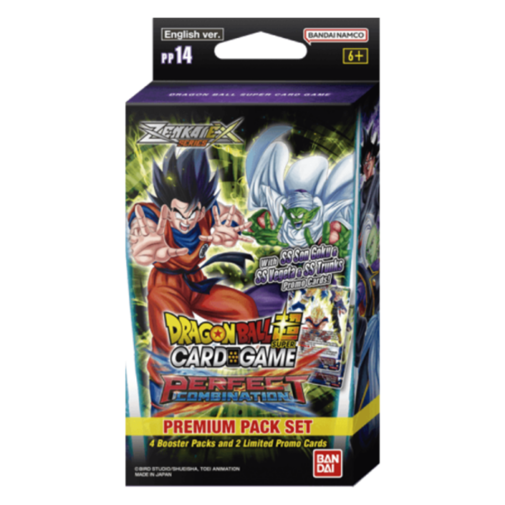Dragon Ball Super PP14 Perfect Combination EN 4 Booster