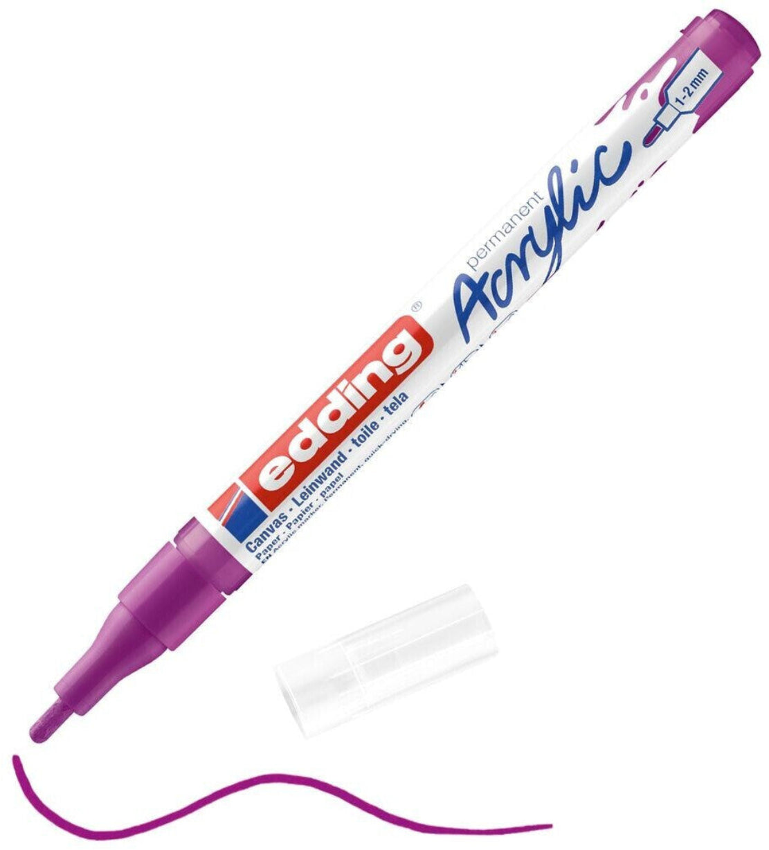 edding 5300 Acrylmarker beere – 1-2 mm, seidenmatt