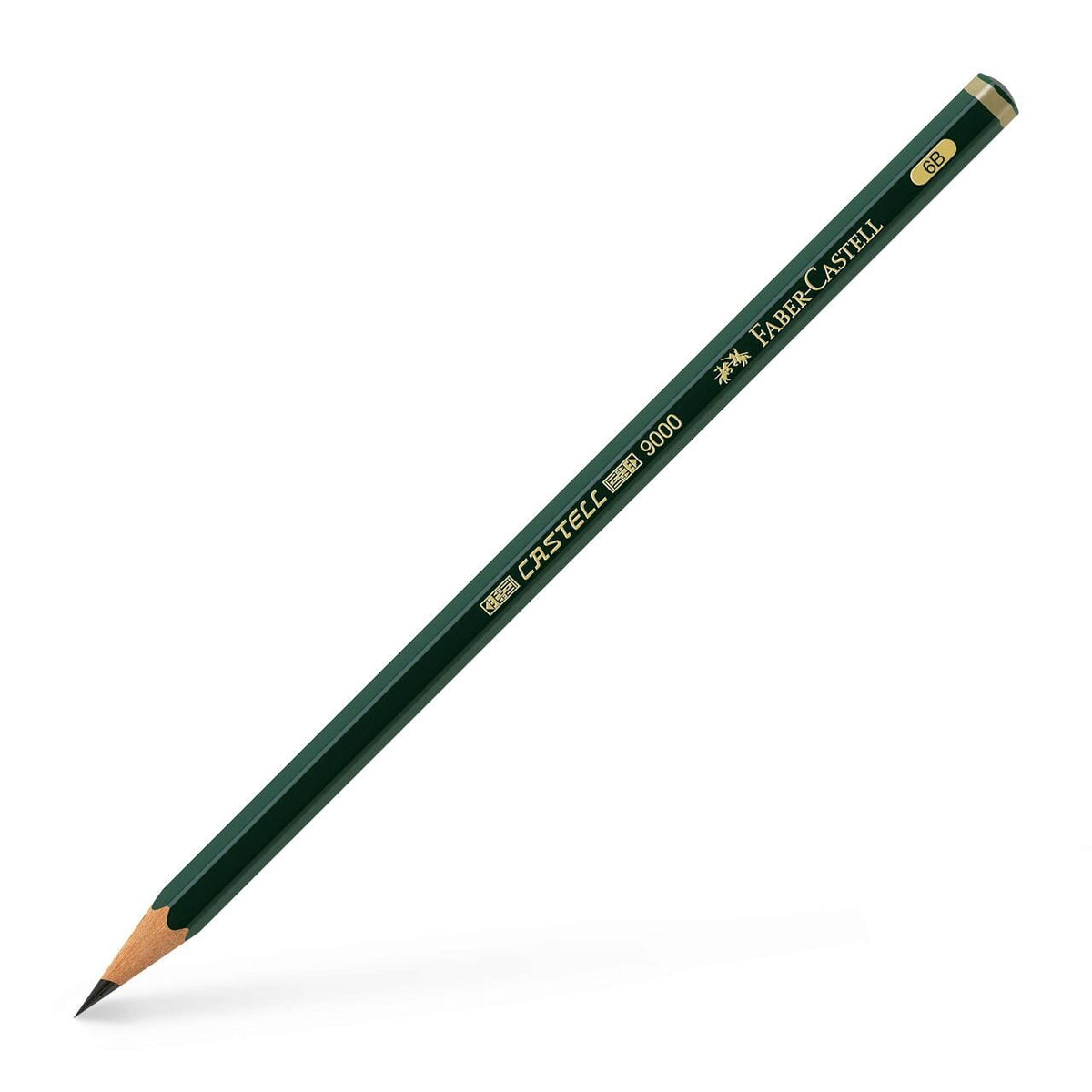 Faber-Castell Castell 9000 Bleistift 6B – Künstlerqualität
