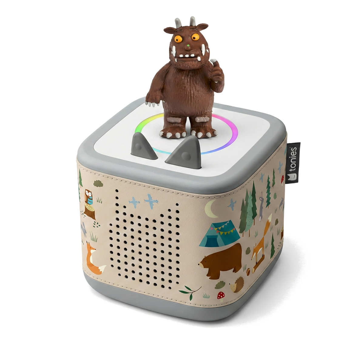 tonies® Toniebox 2 Mondgrau - Grüffelo im Wald Bundle