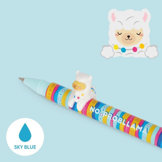 LEGAMI Gel Pen Lovely Friends Llama – Hellblau, 0,5 mm