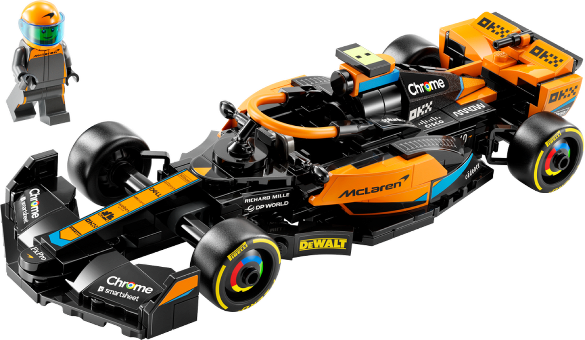 LEGO Speed Champions 76919 McLaren F1 Rennwagen 2023