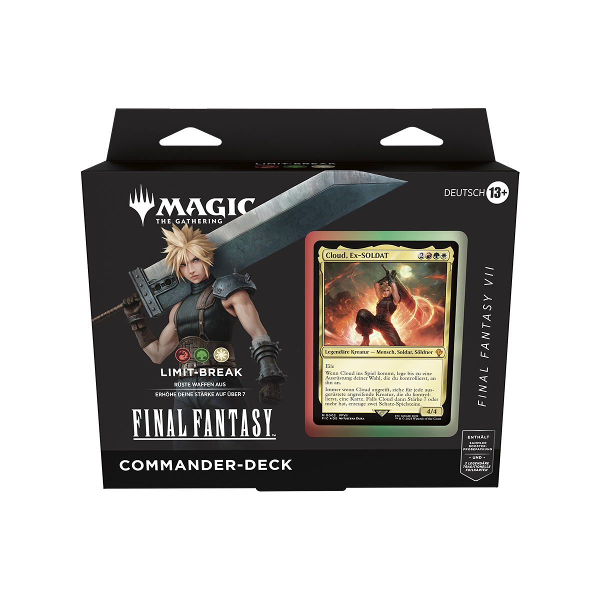 MTG Final Fantasy VII: Limit-Break Commander Deck (deutsch)