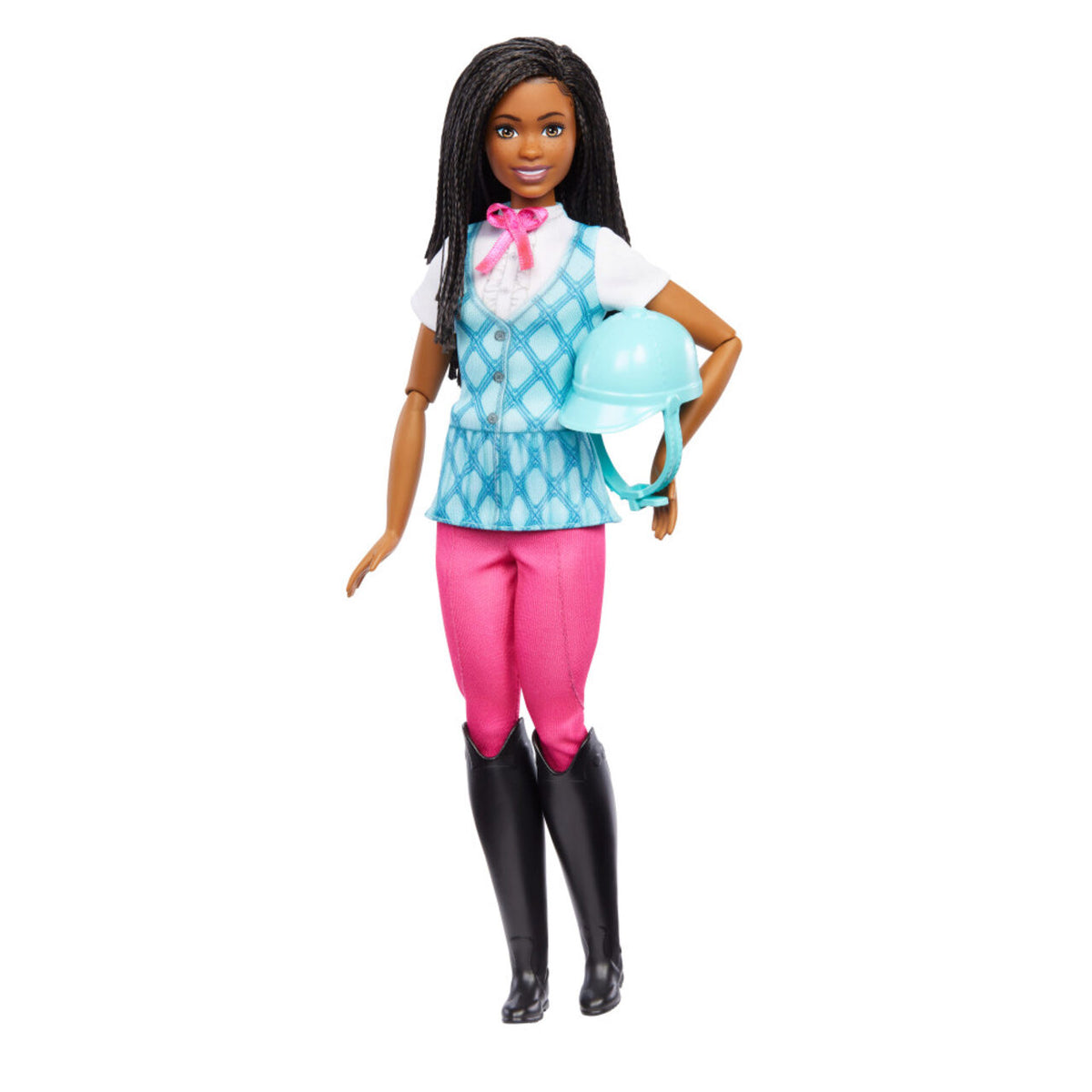 Barbie Reiterin Puppe mit Pferd & Zubehör