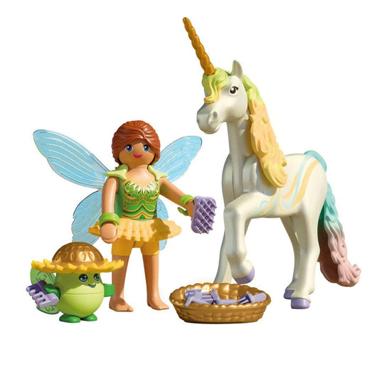 PLAYMOBIL® 71840 Sammeleinhorn Regenbogenblume mit Fee