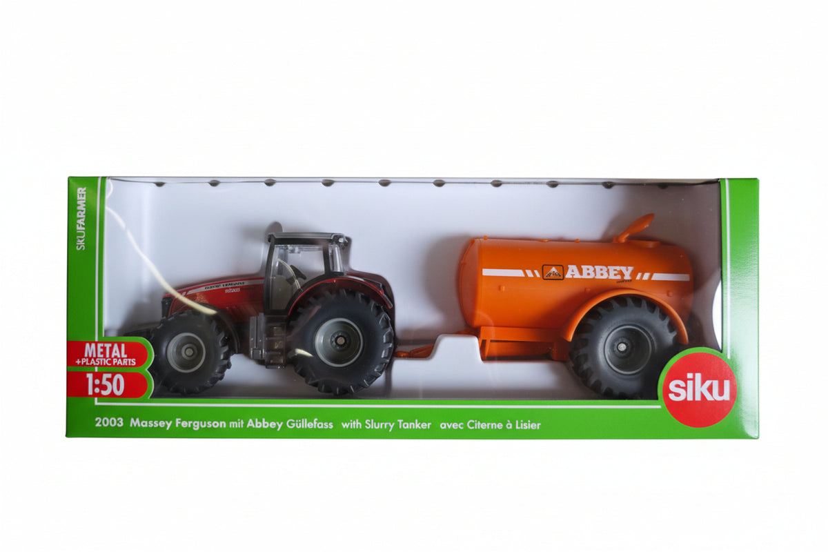 SIKU 2003 Massey Ferguson 8690 mit Zisterne 1:50 – Exportmodell