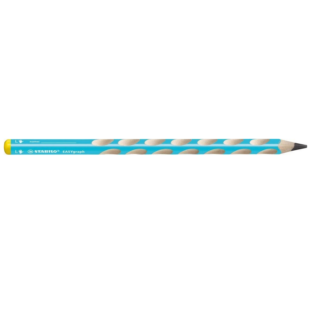 STABILO EASYgraph Bleistift HB Blau – Einzelstift Linkshänder