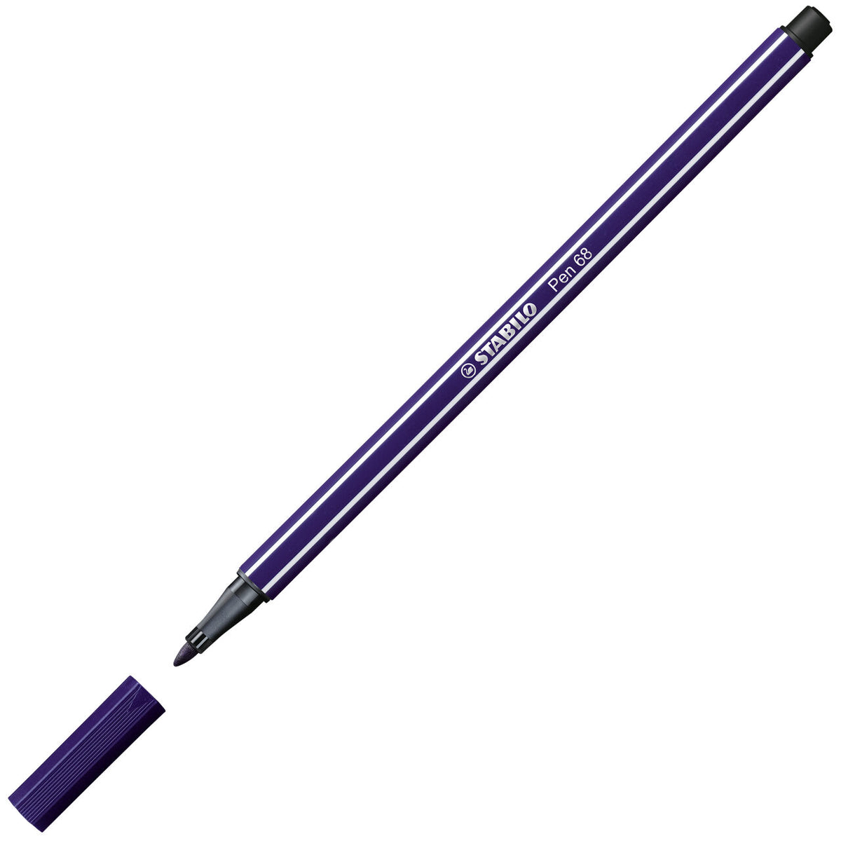 STABILO Pen 68 Filzstift preußischblau – 1 mm