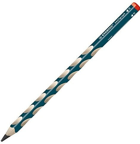 STABILO EASYgraph Bleistift Rechtshänder HB – Einzelstift petrol