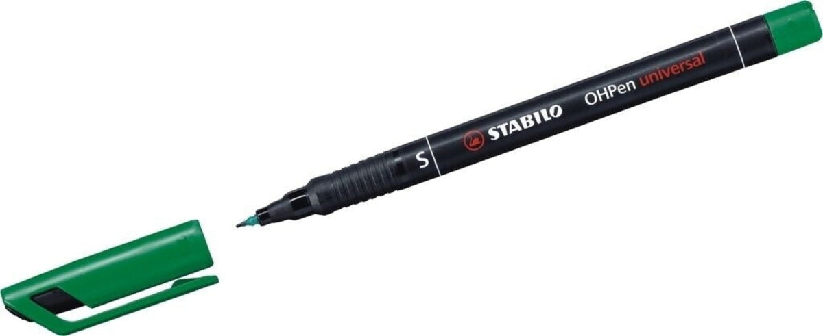 STABILO OHPen universal Folienstift S grün permanent