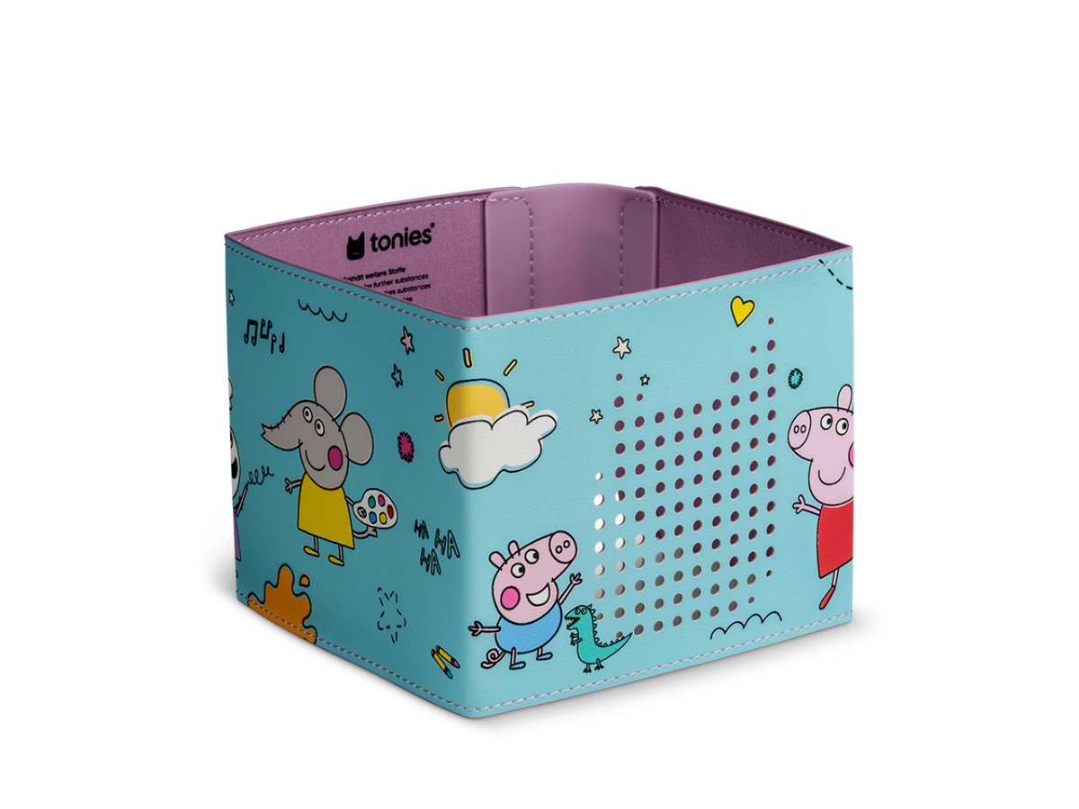 tonies® Toniebox 2 Hülle Peppa Wutz - Individueller Schutz & Style für kleine Hörspiel-Fans