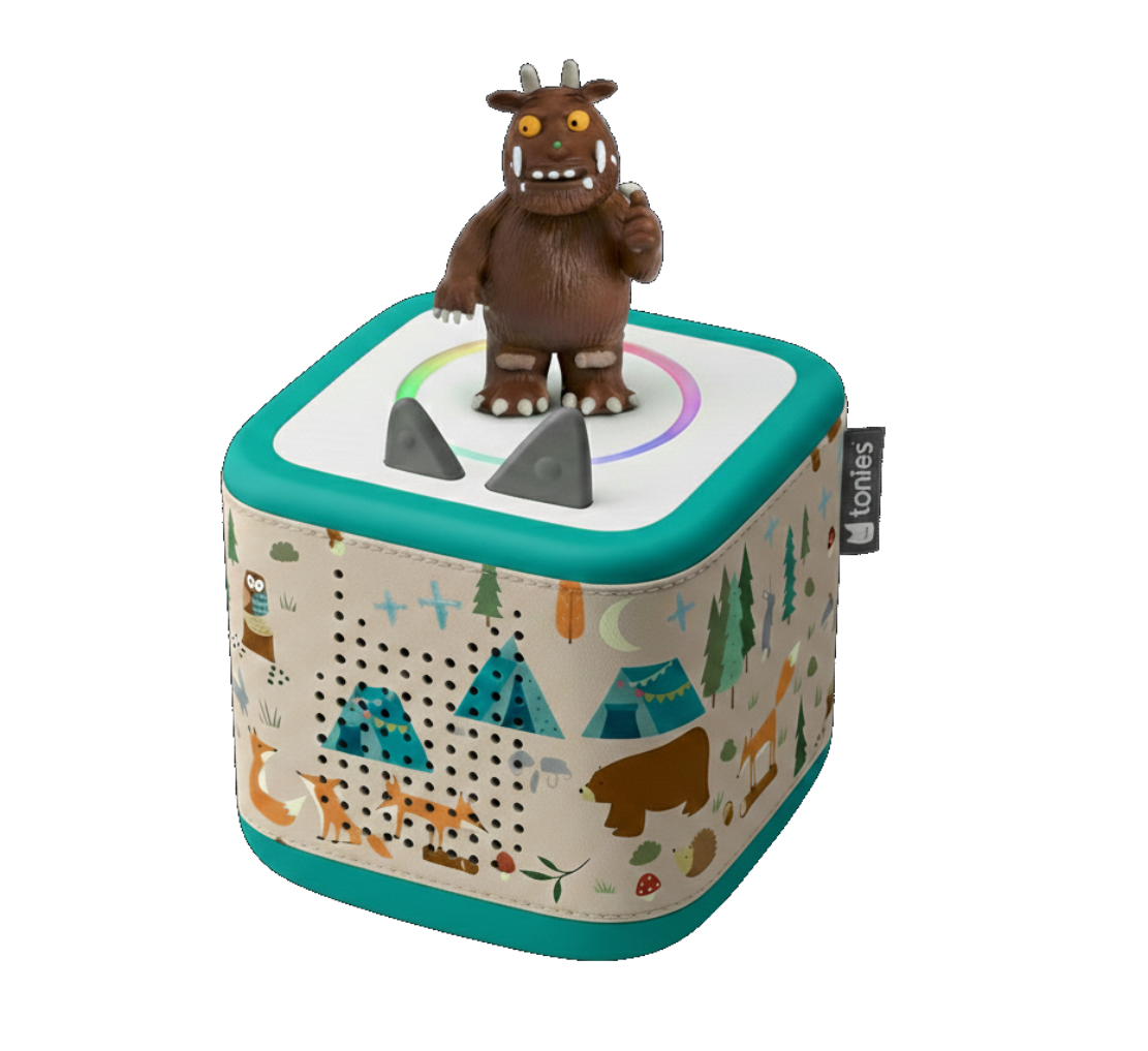 tonies® Toniebox 2 Meeresgrün - Grüffelo im Wald Bundle