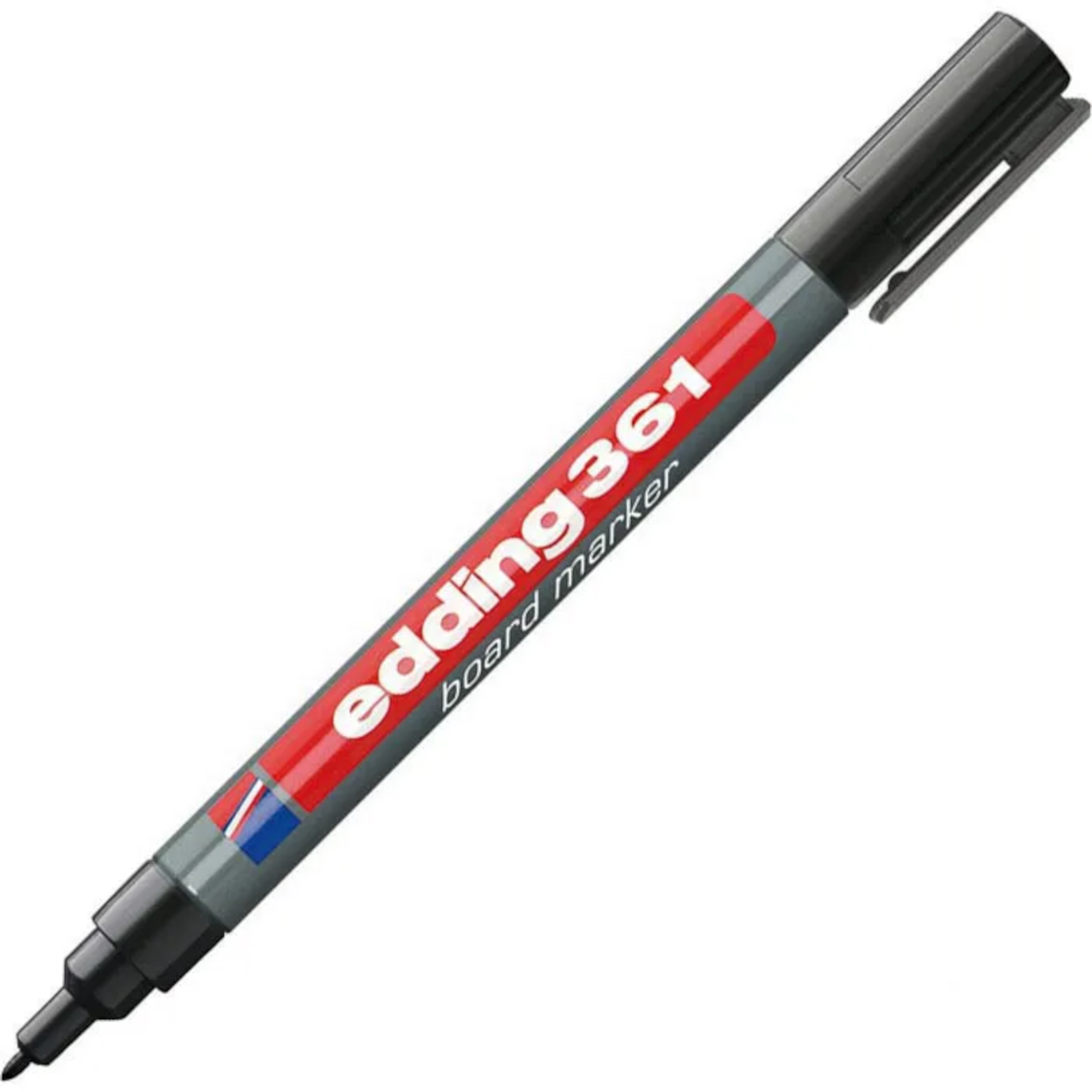 edding 361 Whiteboard-Marker schwarz – nachfüllbar, 1 mm