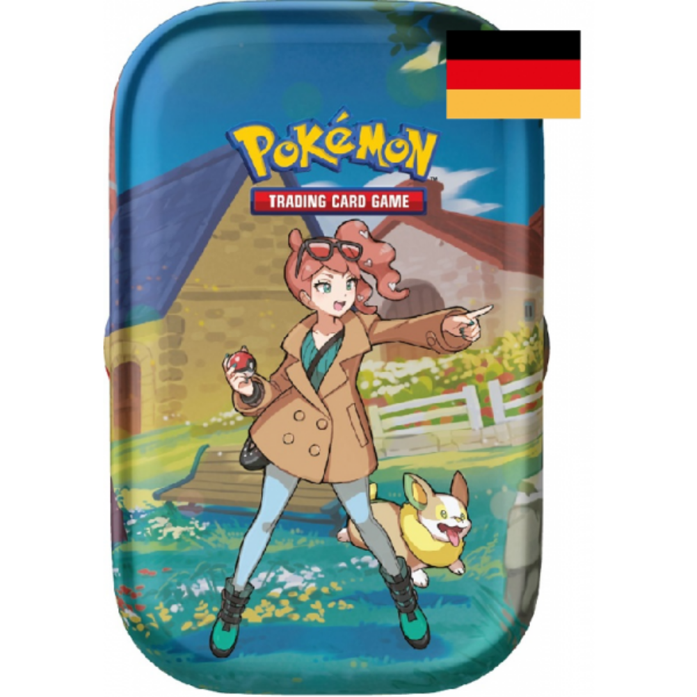 Pokemon Zenit der Könige: Sania & Voldi Mini Tin (deutsch) DE - 2 Booster Packs