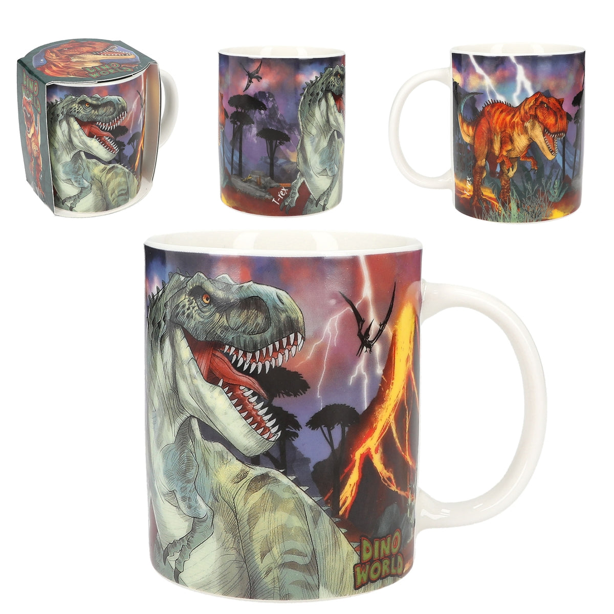 Dino World Becher - Coole Saurier-Motive für echte Dino-Fans