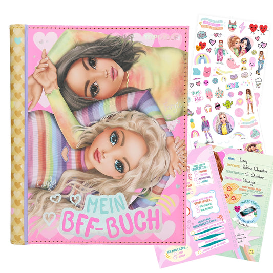 TOPModel BFF Buch - Beste Freundinnen Freundebuch 110 Seiten
