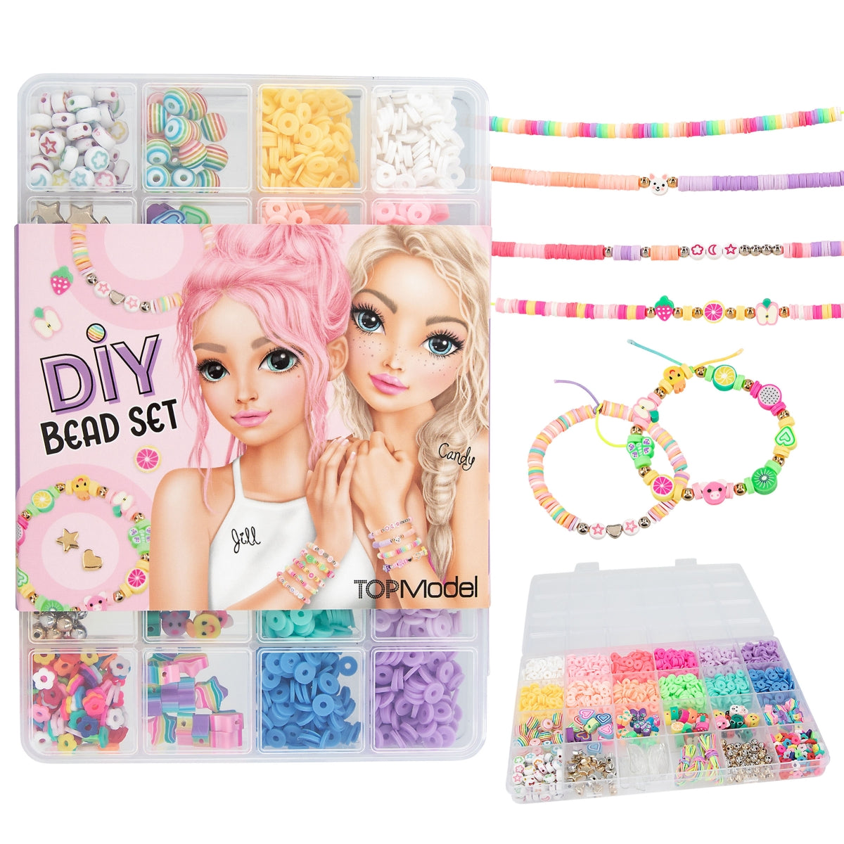 TOPModel DIY Perlen Set - Armbänder & Ketten gestalten