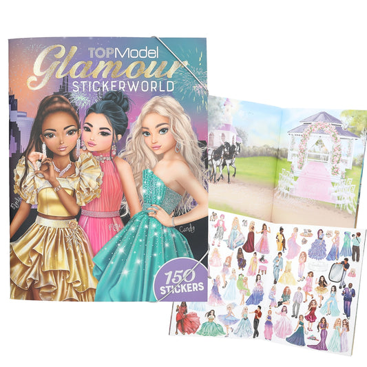 TOPModel Glamour Stickerworld - Stickerbuch DEPESCHE