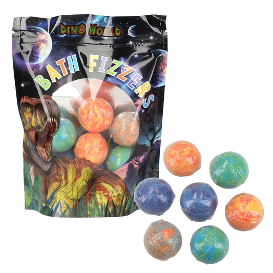 Dino World GALAXY Badekugeln - 7 Planeten mit Dino-Überraschung