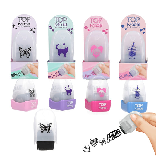 TOPModel Stempelroller – 1 von 4 Designs (Zufallsauswahl)