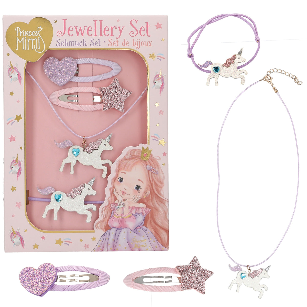 DEPESCHE Schmuckset - Kreatives Bastelset für Kinder
