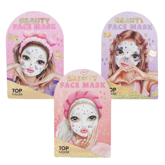 TOPModel Beauty Tuchmaske – 1 von 3 Designs zufällig