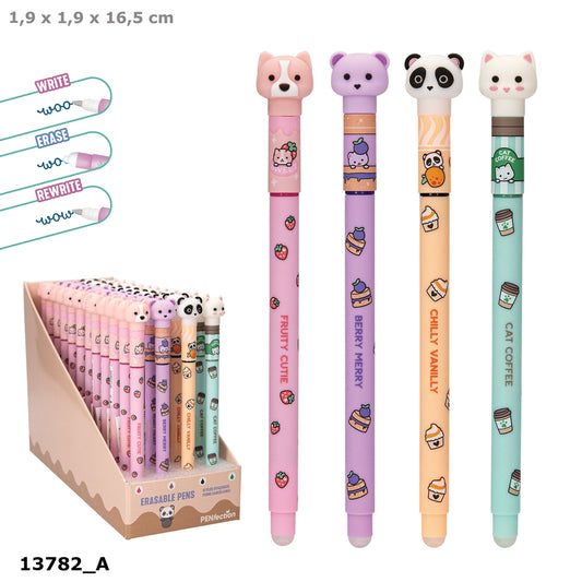 PENfection Gelstift Colour Buddies Tierkopf – 1 von 4, sortiert