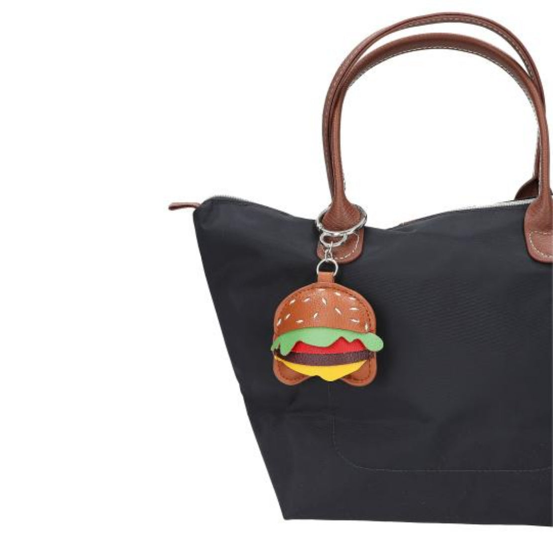 LOVIES Taschenanhänger schwarzes Herz - Stylischer Charm
