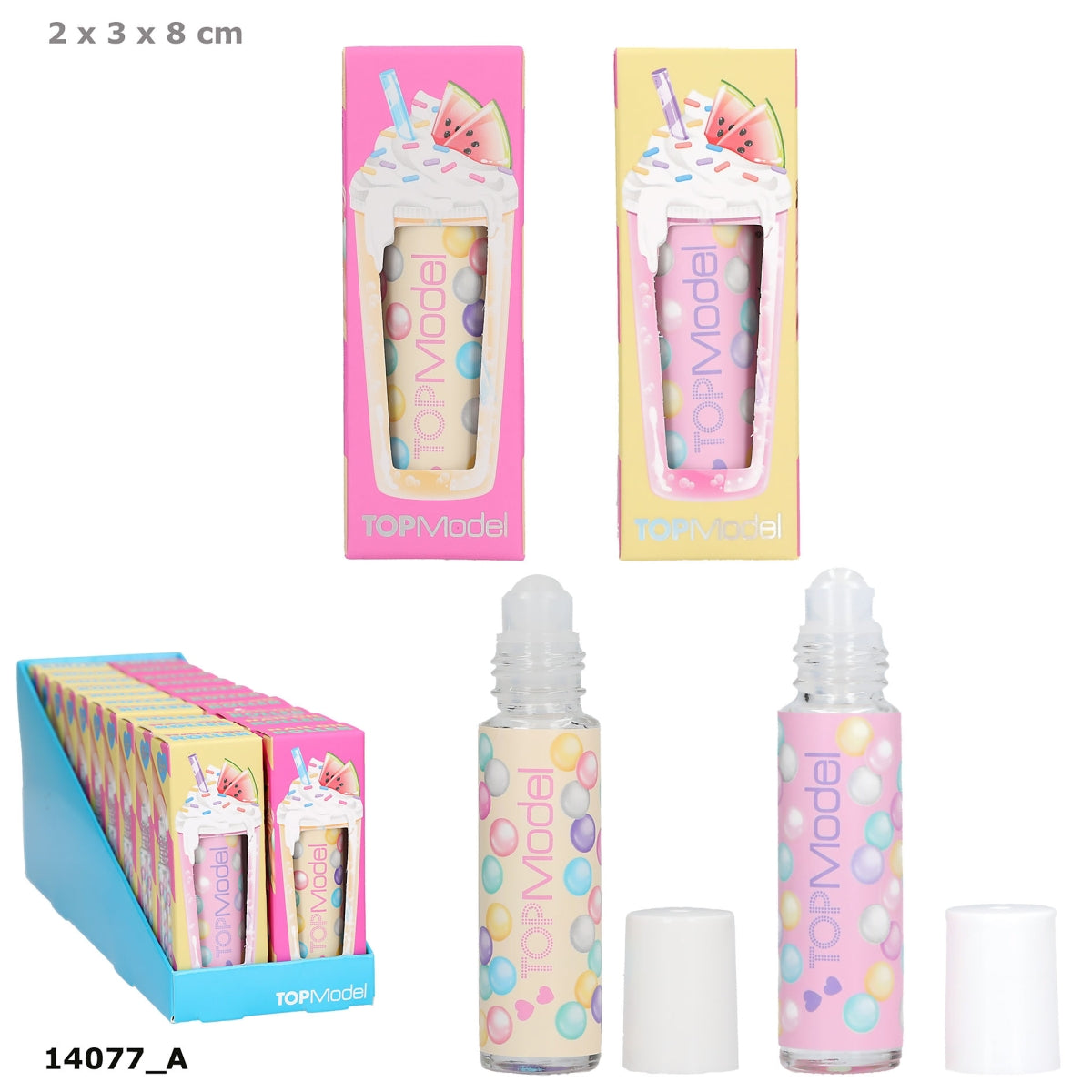 DEPESCHE TOPModel Nagelölroller CANDY GLAM - 1 v. 2 Des.