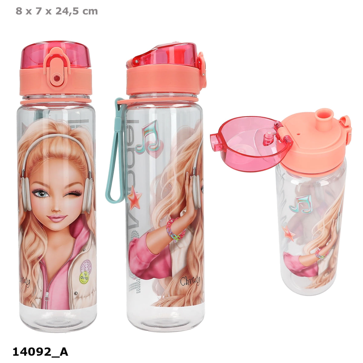 TOPModel Trinkflasche Tritan MUSIC 650 ml