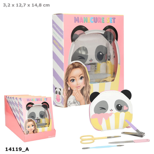 TOPModel Maniküreset CANDY GLAM – Panda-Täschchen Nagelpflege