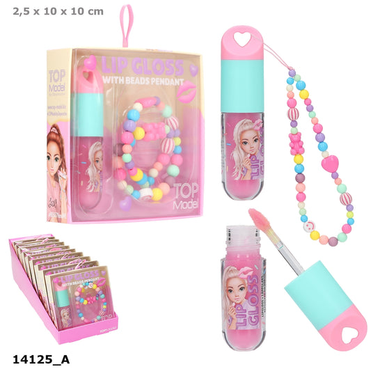 TOPModel Lipgloss CANDY GLAM – mit Perlenanhänger, 3 ml