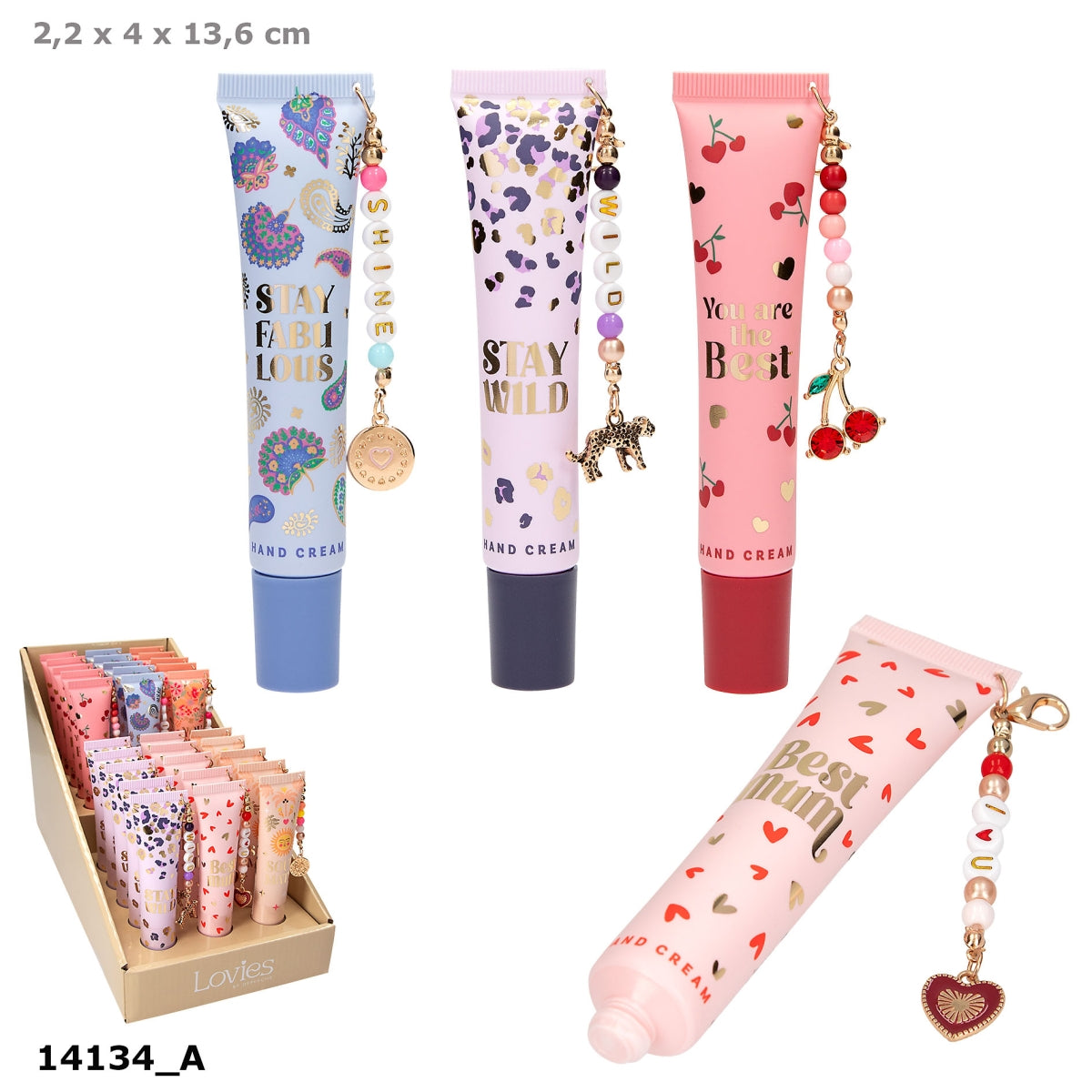 LOVIES Handcreme Kirsche 27ml – 1 von 6 Designs zufällig
