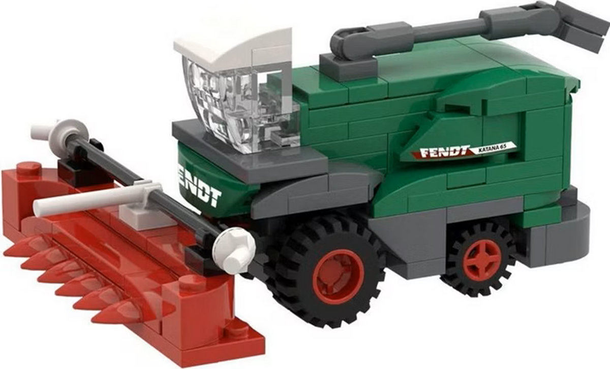 BRIXIES Plus Fendt Katana 65 Mini Bausatz (124 Teile)