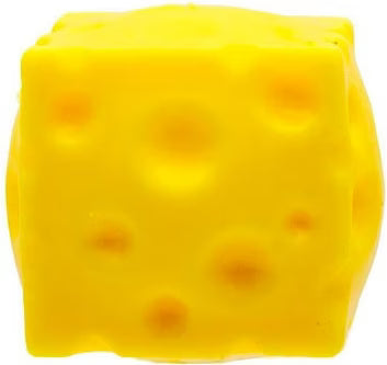 Johntoy Squeeze Cheese Squishy – 1 von 2 Designs zufällig