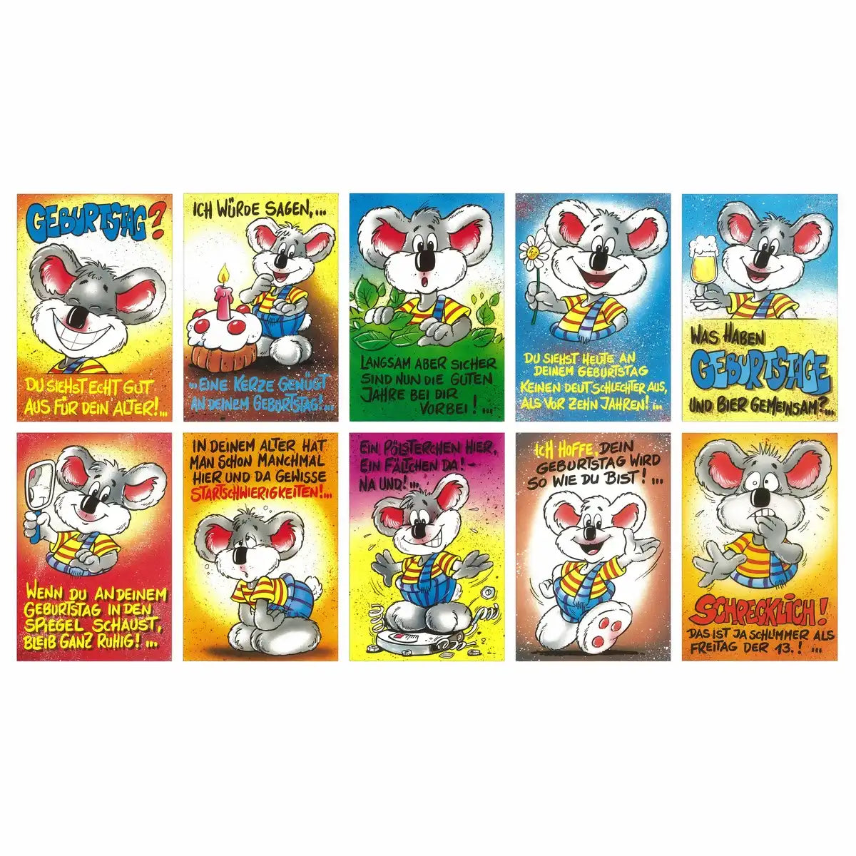 Geburtstagskarte Kinder Tapsi-Bär