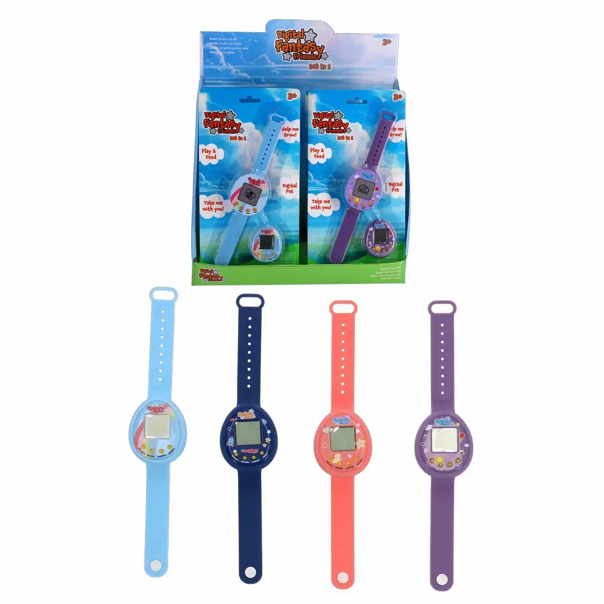 Virtuelles Haustier Fantasy Friends – 1 aus 4 Designs zufällig