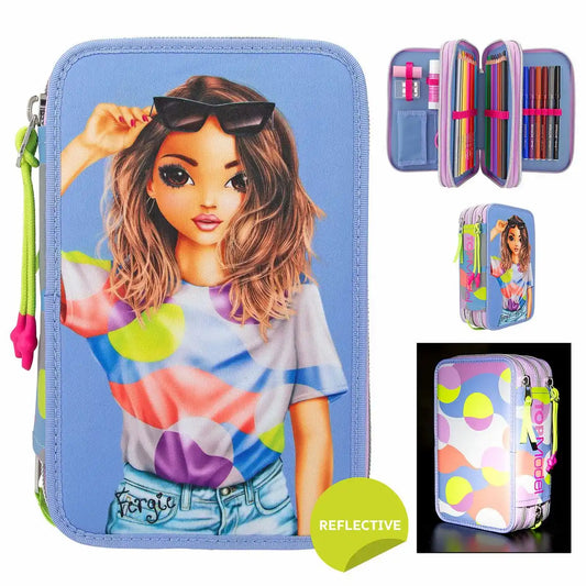 DEPESCHE TOPModel Federtasche FLASH 3-Fach gefüllt