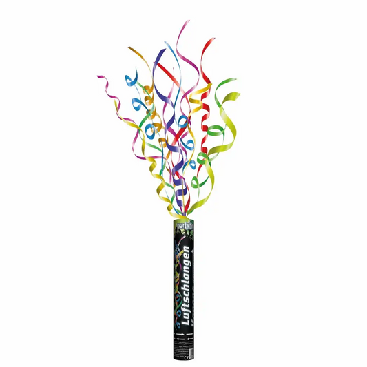 Luftschlangen Kanone Papier 30 cm, 3 g – 1 Rolle
