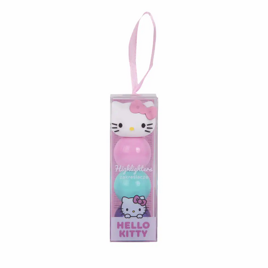 CoolPack Textmarker Hello Kitty Pastell 3er-Set Rosa Türkis Lila