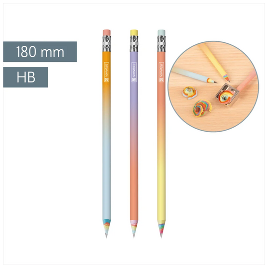 BRUNNEN Bleistift Pastell HB – 1 Stk., Design zufällig (3 Motive)