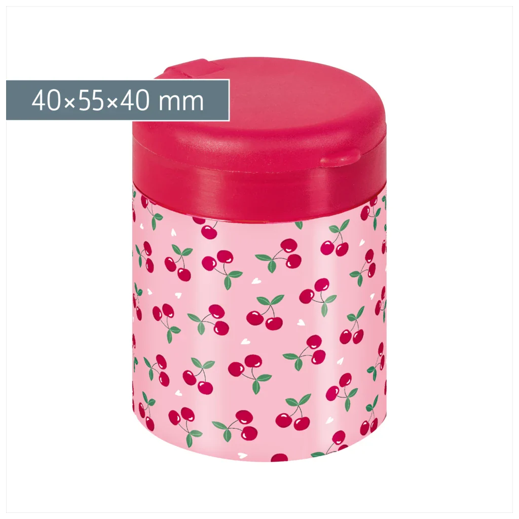 BRUNNEN Dosenspitzer Fruity Love Metalldoppelspitzer rosa
