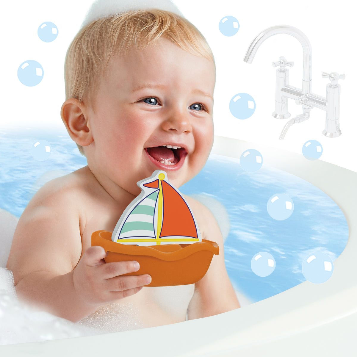 SES Creative Badeboote Safaritiere – 3 Boote & 3 Figuren