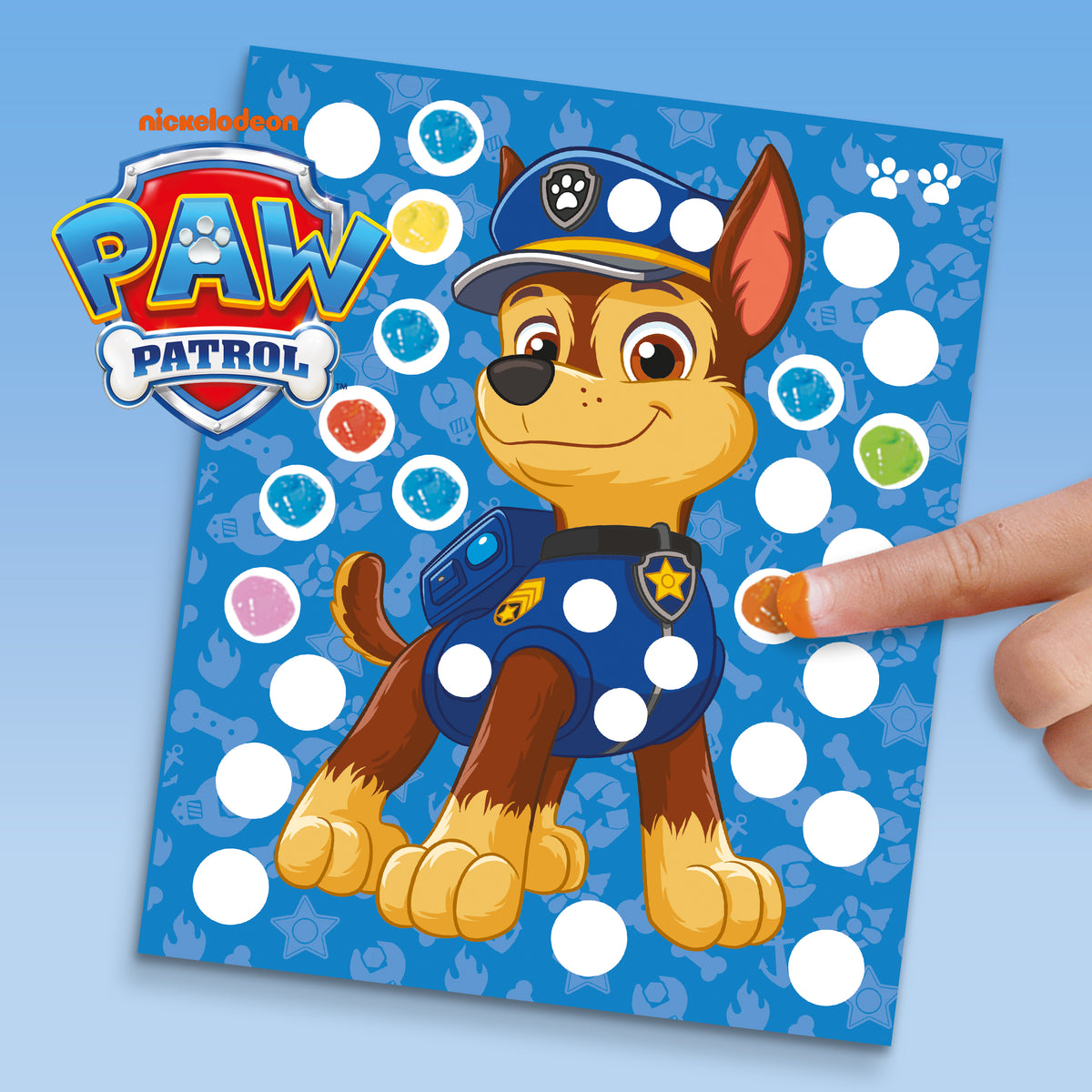 SES Creative Paw Patrol – Fingerabdruck Kunstwerk, 18 Karten