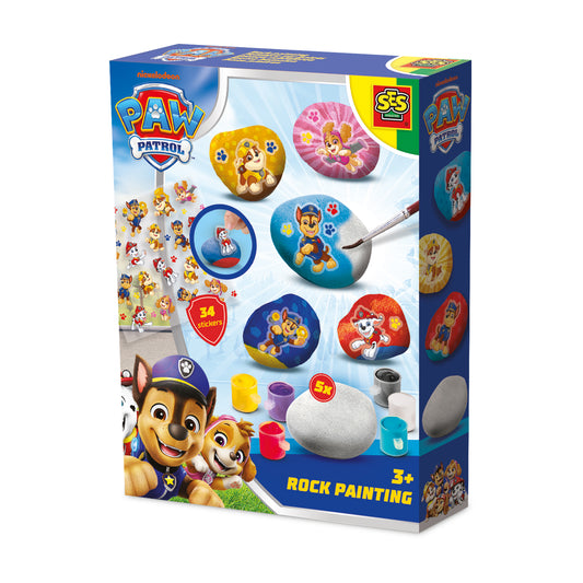 SES Creative Paw Patrol – Steine bemalen, 5 Steine
