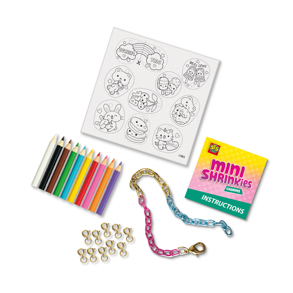 SES Creative Mini Shrinkies – Charms Best Friends (14174)