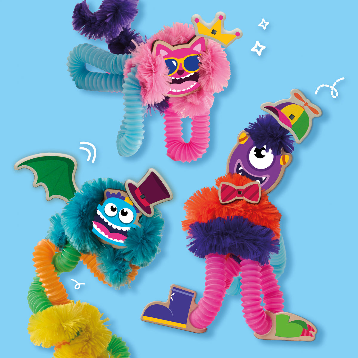 SES Creative Fuzzy Tubes – Biegen, Wickeln & Basteln