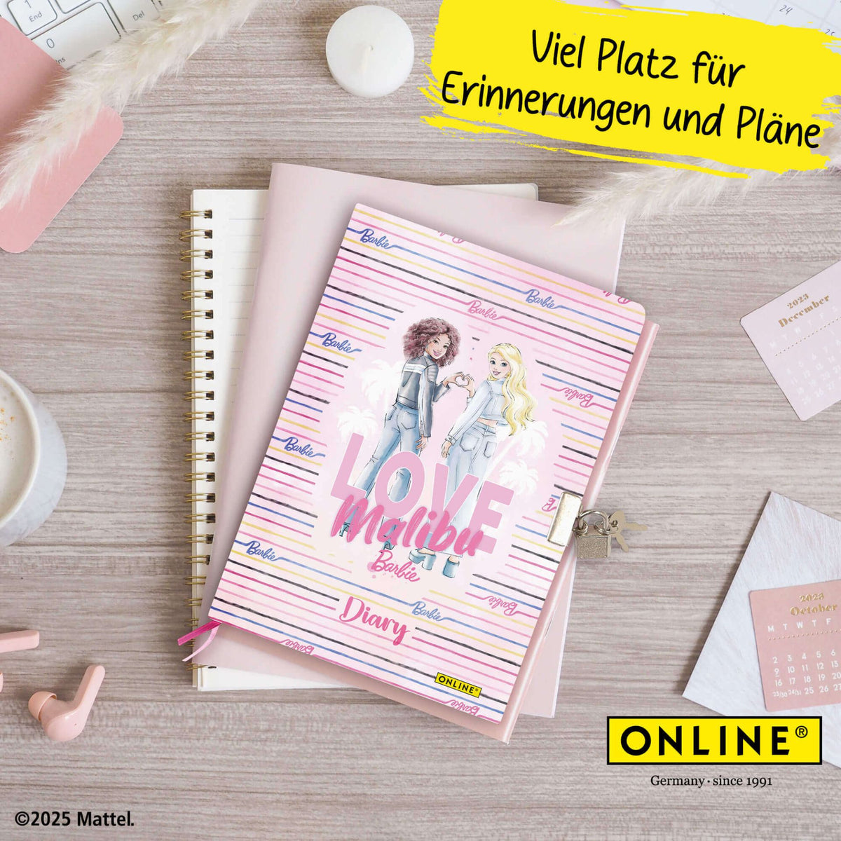 Barbie Tagebuch mit Schloss