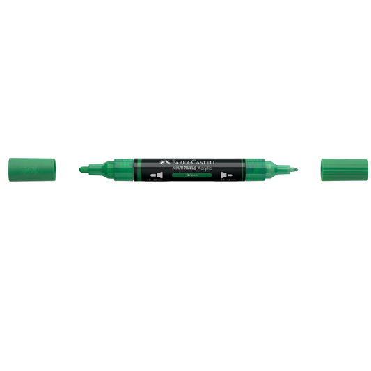 Faber-Castell Multimark Acrylic Marker – Farbe: Grün / Green