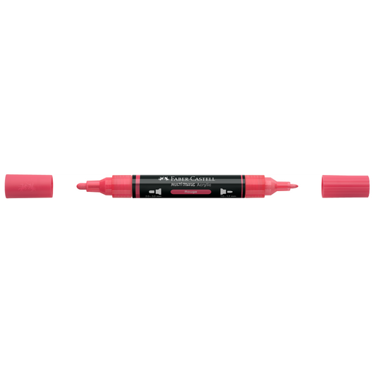Faber-Castell Multimark Acrylic Marker – Farbe: Rouge